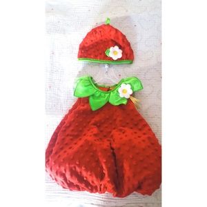 Baby strawberry costume!